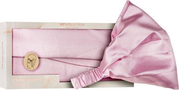 Kozmetični naglavni trak Satin Pink (Curl Protector)