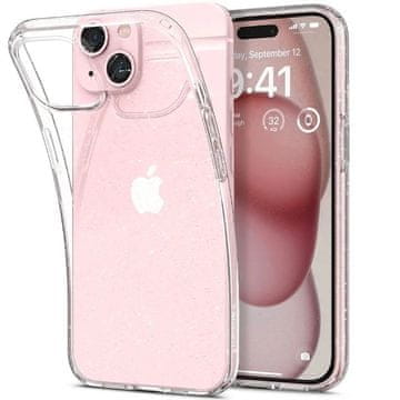 Spigen Etui Spigen Liquid Crystal na iPhone 14 Plus - prozorno-bleščeče