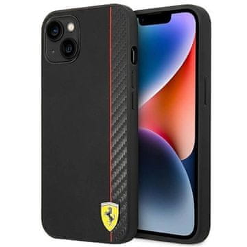Ferrari Etui Ferrari Carbon za iPhone 14 Plus - črno