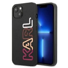 Karl Lagerfeld Etui Karl Lagerfeld Multipink Brand za iPhone 13 - črno