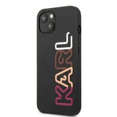 Karl Lagerfeld Etui Karl Lagerfeld Multipink Brand za iPhone 13 - črno