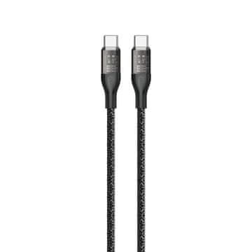 DUDAO Kabel Dudao L22C USB-C - USB-C 120W 1m - siv