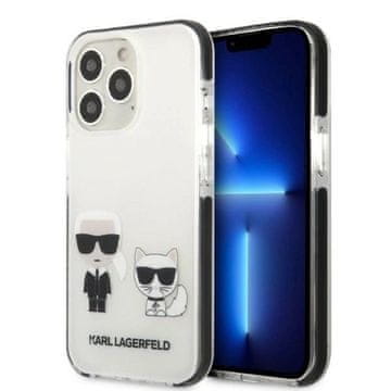 Karl Lagerfeld Etui Karl Lagerfeld Karl&Choupette za iPhone 13 Pro Max - belo