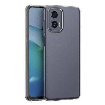 HURTEL Ultra Clear 0.5mm etui za Motorola Moto G73 5G tanka ovitka prozorna