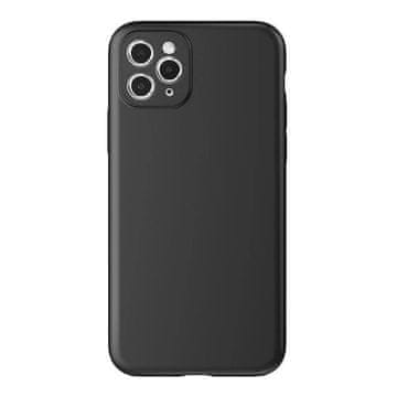 HURTEL Soft Case etui za Xiaomi Redmi 11A / Poco C55 / Redmi 12C tanka silikonska torbica črna
