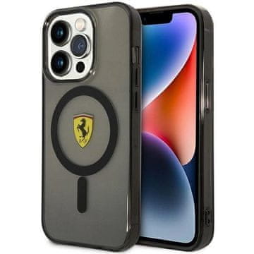 Ferrari Etui Ferrari Translucent MagSafe za iPhone 14 Pro Max - črno