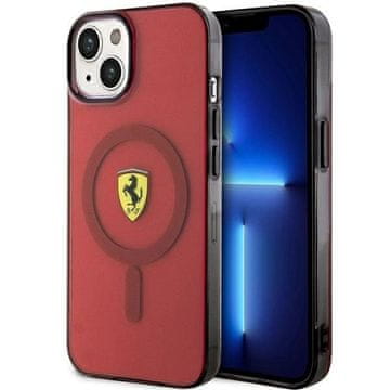 Ferrari Etui Ferrari Translucent MagSafe za iPhone 14 - rdeče