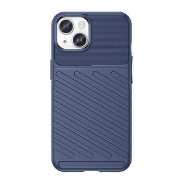 HURTEL Pancrni ovitek iPhone 15 Plus Thunder Case - modri