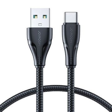 3MK Kabel Joyroom Surpass Series A11 USB-A / USB-C 3A 1.2 m - črn