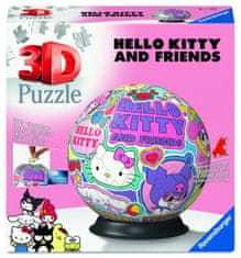 Ravensburger 3D Puzzle-Ball: Hello Kitty 72 kosov