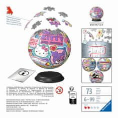 Ravensburger 3D Puzzle-Ball: Hello Kitty 72 kosov