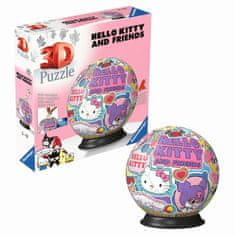 Ravensburger 3D Puzzle-Ball: Hello Kitty 72 kosov