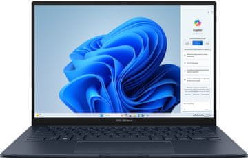 ASUS Zenbook UX3405CA-QL073W prenosnik, OLED, Core Ultra 7 255H, 32GB, SSD 1TB, W11H (90NB14W3-M01S40)