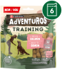 Adventuros priboljški za pse z okusom lososa, 6x115 g