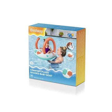 Bestway Napihljiv čoln z baldahinom