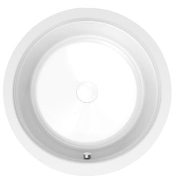 POLYSAN OBLO Akrilna Samostoječa Kad 165x48cm, Bela