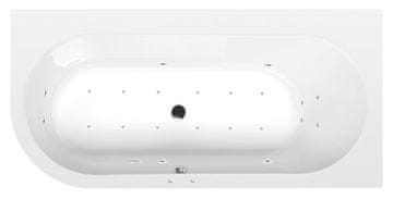 POLYSAN ASTRA R Hidro Masažna Kad, 165x80, Active Hydro-Air, Bela