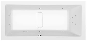 POLYSAN MARLENE Premium Hidromasažna Kad 190x90cm s Chrom Sistemom Attraction Hydro