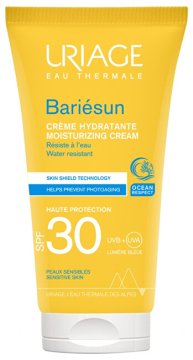 Uriage Vlažilna krema za sončenje za občutljivo kožo SPF 30 Bariesun (vlažilna krema) 50 ml