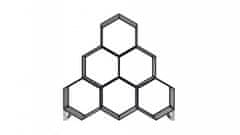 IWHOME Leseni nadstrešek antracit EOS GW-A 6 kosov - trpežna pločevina