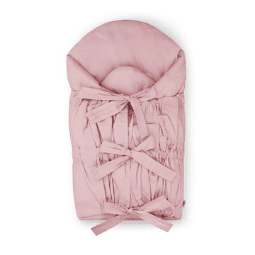 Petite&Mars Čipkasti ovitek za medicinsko sestro s polnim kokosovim vložkom Dusty Pink 75x75 cm