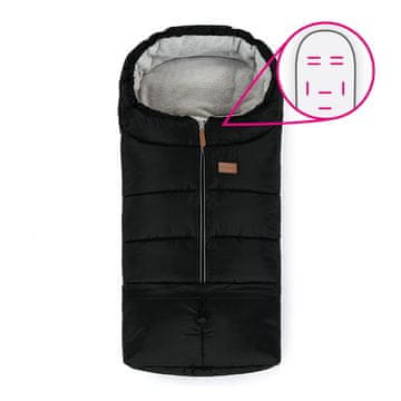 PETITE&MARS Nastavljiv 3v1 Jibot Vodoravna črnila črna