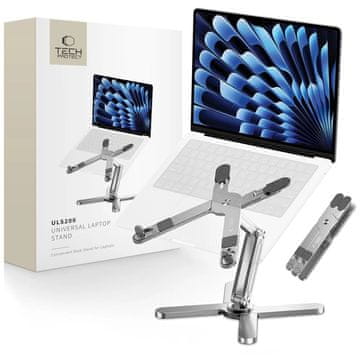 Tech-protect Podstavek Tech-Protect ULS200 univerzalni za prenosnike do 16" - srebrn