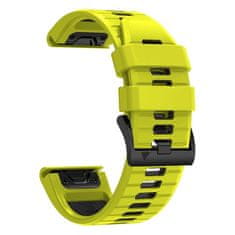 Tech-protect Pasek Tech-Protect IconBand Pro za Garmin Fenix 3 / 5X / 3HR / 5X Plus / 6X / 6X Pro / 7X - limonasto-črn