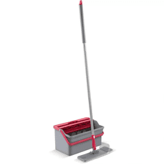 Lamart LT8064 Clean ploščati mop set z vedrom, 8 L