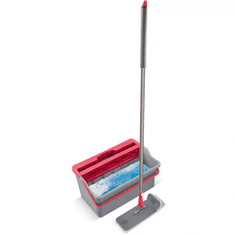 Lamart LT8064 Clean ploščati mop set z vedrom, 8 L