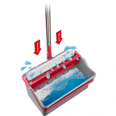 Lamart LT8064 Clean ploščati mop set z vedrom, 8 L