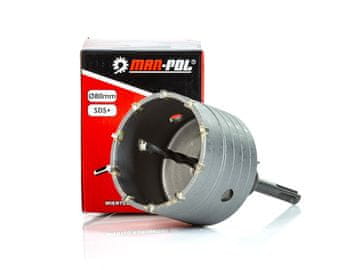 MAR-POL Sveder za jedro za steno 80 mm x 90 mm, SDS+ M22588