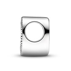 Pandora Srebrna perlica "B" Moments 797456