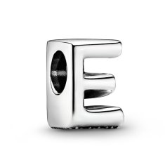 Pandora Srebrna perlica "E" Moments 797459