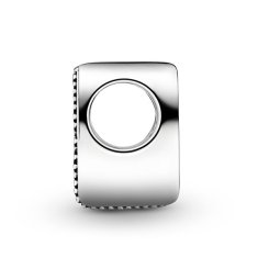 Pandora Srebrna perlica "F" Moments 797460