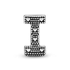Pandora Srebrna perlica "I" Moments 797463