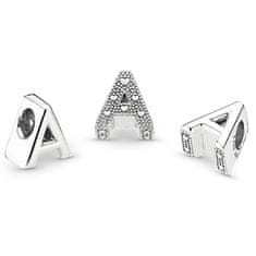 Pandora Srebrna perlica "A" Moments 797455