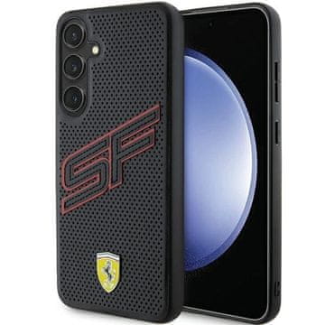 Ferrari Ovitek Ferrari Big SF Perforated za Samsung Galaxy S24+ - črn