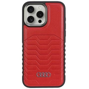 Audi Etui Audi iz sintetičnega usnja z MagSafe za iPhone 14 Pro Max - rdeče