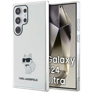 Karl Lagerfeld Etui Karl Lagerfeld IML Choupette za Samsung Galaxy S24 Ultra - prozorno