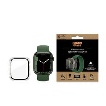 PanzerGlass Ohišje PanzerGlass Full Body za Apple Watch 7 / 8 41 mm - prozorno