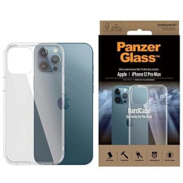 PanzerGlass Etui PanzerGlass ClearCase antibakterijsko s certifikatom Military Grade za iPhone 12 Pro Max - prozorno
