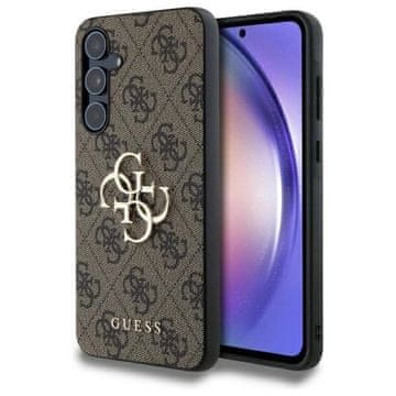 Guess Etui Guess 4G Big Metal Logo za Samsung Galaxy A55 - rjavo