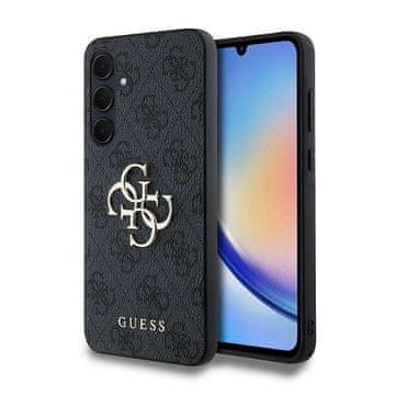 Guess Etui Guess 4G Big Metal Logo za Samsung Galaxy A35 - črno
