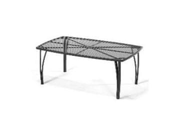 MTF Vrtna miza ZUNO-54 črne barve - 150x90x71cm