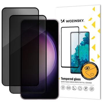 WOZINSKY Kaljeno steklo Wozinsky Privacy Glass za zasebnost za Xiaomi POCO M7, 2-pak