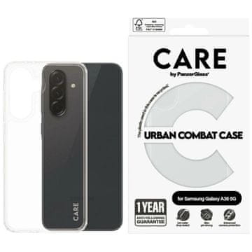 PanzerGlass Ohišje CARE by PanzerGlass Flagship Urban Combat za Samsung Galaxy A36 5G - prozorno
