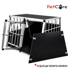 PetCARE Transportna ALU kletka za psa - B2