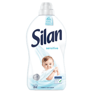  Silan mehčalec Sensitive & Baby, 1,408 l, 64 pranj