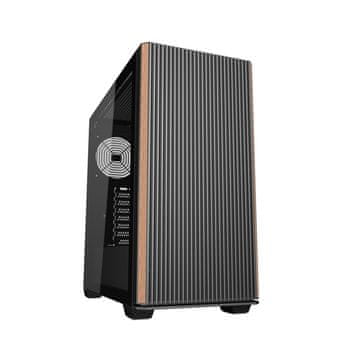 darkFlash Darkflash DS900WS ATX računalniško ohišje brez ventilatorjev (črno)